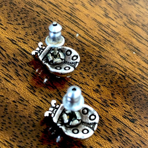 HTF Brighton retired Swarovski crystal ladybug necklace and earrings - Picture 8 of 15